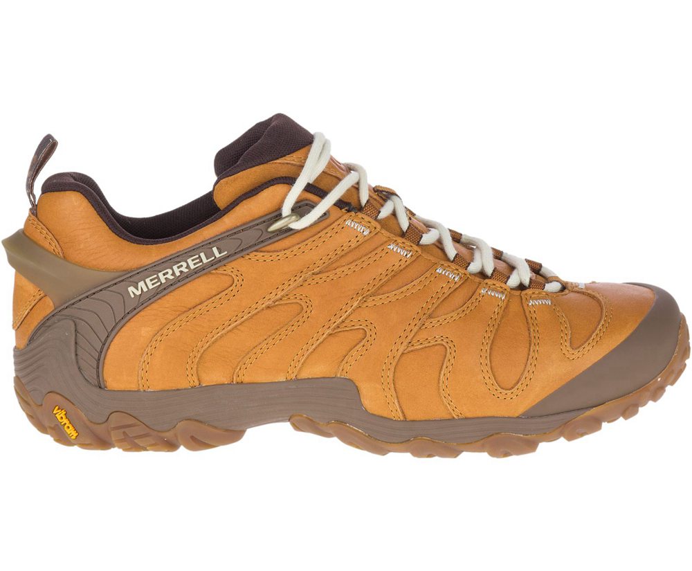 Merrell Sneakers Herre - Cham 7 Slam Luna Læder - Brune - WJK261594